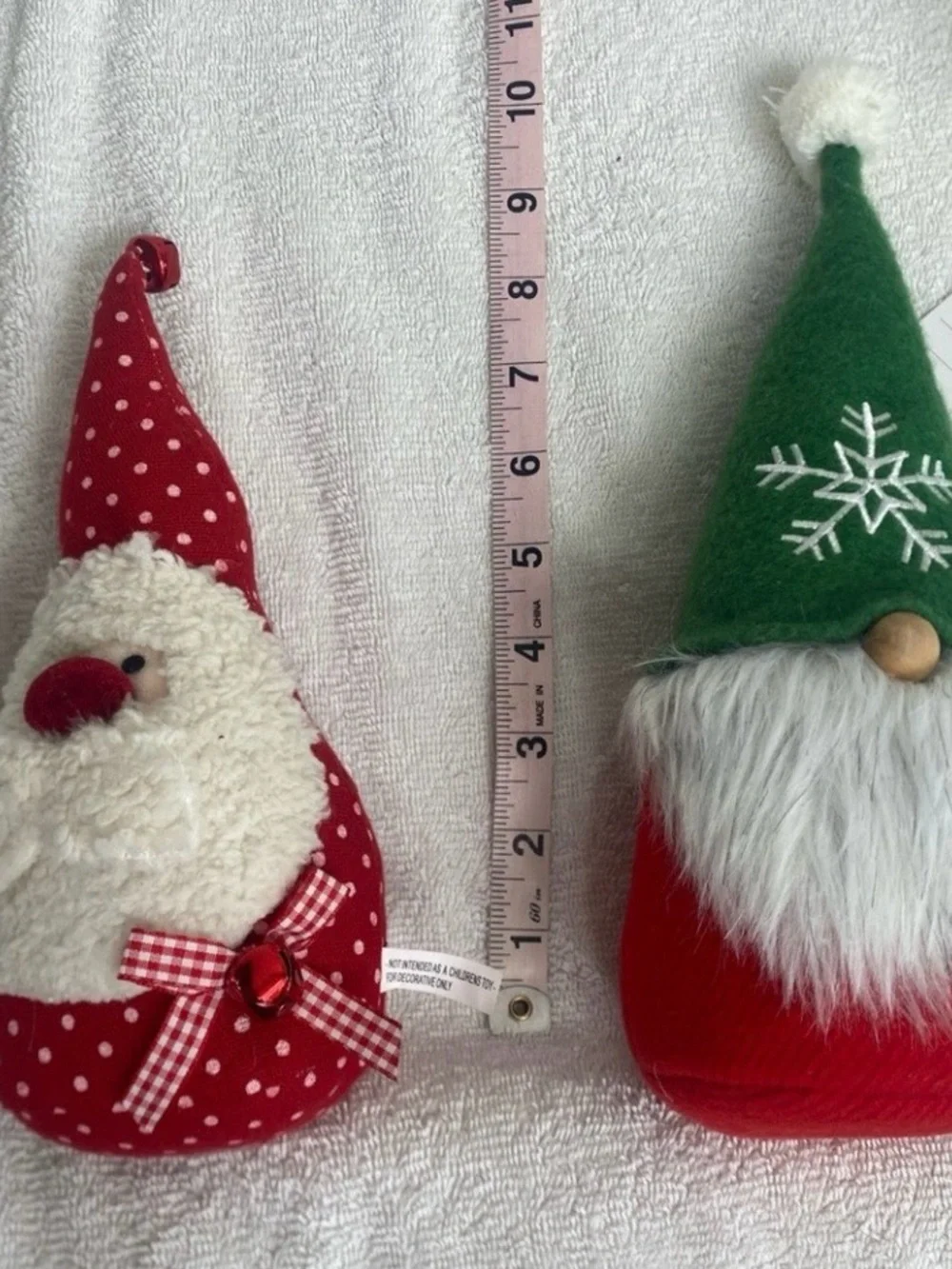 Target Festive Red Green Gnome Home Decor Set of 3 Christmas Holiday Farmhouse